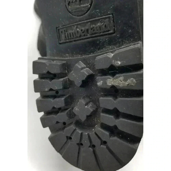 Timberland Boots Limited Release Naughty Black Iridescent Hardware Mens 9M A1|7R main image 6
